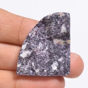 43.50 Cts Natural Purple Lepidolite Fancy Druzy 33X28X6 mm - Picture 1 of 6