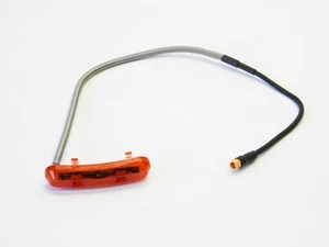 LED Brake Light w/ 3-Pin Connector for E-Bike, Curved Design for Electric Bike - Picture 1 of 12