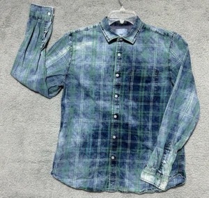 Zip Code 1992 Shirt Large Shirt Button Down Tie Dye Hippie Casual Carefree - Picture 1 of 9