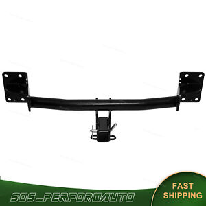 Black 2" Class-3 Trailer Hitch Receiver Rear Bumper Tow Kit Fit For 07-14 BMW X5