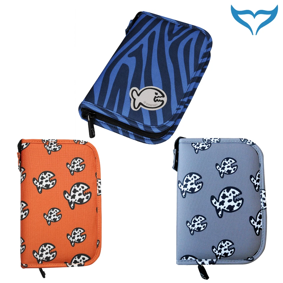 IQ COMPANY iQ Logbook M Allover Fish Safari siren ash navy Logbuch Einlagen Company Tauchen