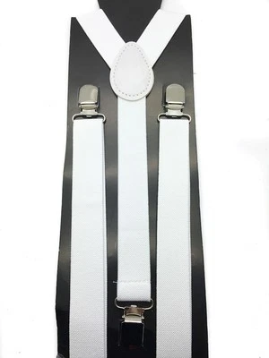 28 Colors Mens&Womens Clip-on Sexy Suspenders Elastic Y-Shape Adjustable Braces - Image 1 of 4