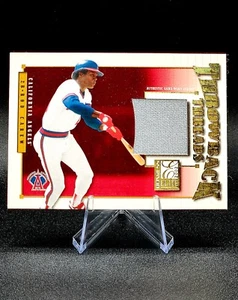 2002 Donruss Elite Throwback Threads Rod Carew 99/100 Game Used Jersey #TT-49 - Picture 1 of 2
