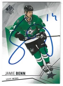 Jamie Benn Signed 2015/16 SP Authentic Card #67 Dallas Stars - Picture 1 of 1