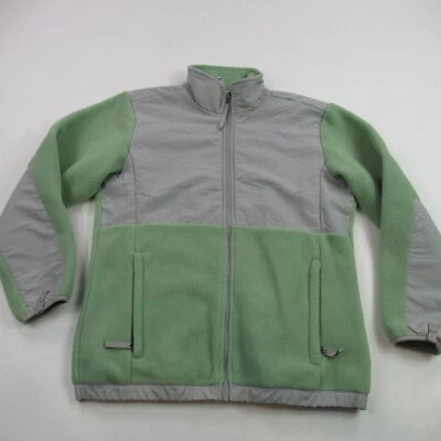 Chaqueta The North Face Niñas XL Verde Manga Larga Cremallera Completa Verde Vellón Foto 1 de 4
