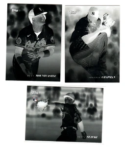 2022 TOPPS ON DEMAND,B&W LOT (X3)SUZUKI RC,mountcastlr,chapman, SSP /99 - Picture 1 of 4