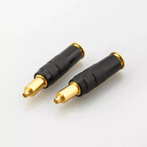 Pair 3.5mm Headphone Cord Adapter Gold-Plated Female to Male for SRH1840 SRH1540 - Picture 1 of 6
