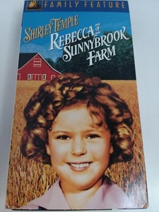 REBECCA OF SUNNYBROOK FARM - Shirley Temple (VHS Movie) - Imagen 1 de 2