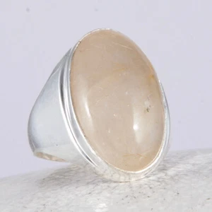 Rutil, Turmalin, Gold, Silberring, großer Silber Ring, Siegel, Cabochon, Gr. 62 - Bild 1 von 4