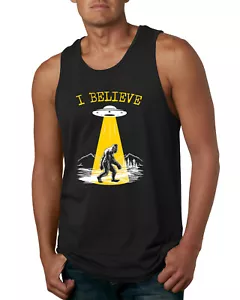 Camiseta sin mangas I Believe UFO Sasquatch para hombre - Imagen 1 de 9