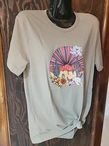 Women's Graphic T-Shirt Western Shirt Boho Shirt /Girls Cute Top - Picture 1 of 4