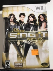 Wii Disney Sing It Party Hits Video Game Brand New Sealed - Picture 1 of 6
