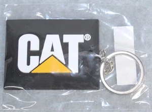 Vintage Caterpillar Keychain Rubber Perfect Condition USA NEW - Picture 1 of 7