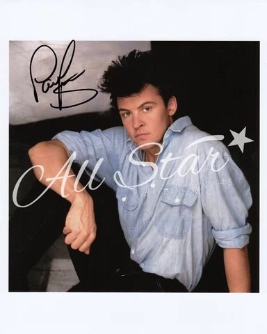 PAUL YOUNG - British Singer & Musician Signed Photograph 01 (SCHT) Cover