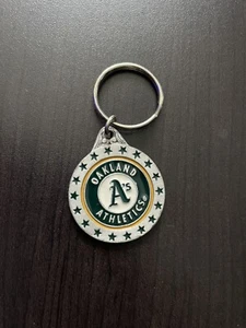 Oakland Athletics A's 3-D Metal MLB Licensed Baseball and 49ers Key Chain - Picture 1 of 2