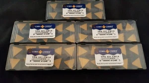 TPG 321 | QTY: 50 | CARBIDE TURNING INSERTS | TiN/TiC/TiCN/TiN COATED - Picture 1 of 3