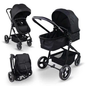 Mobiclinic Kids Kinderwagen 2in1 – Mit Babywanne, Einhand-Faltung & 5-Punkt-Gurt - Bild 1 von 12