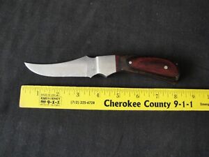 Vintage Parker Edwards A175S Fixed Blade Knife ~ 1986 USA ~ No Sheath