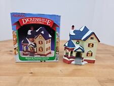 1996 DICKENSVILLE COLLECTABLES Porcelain LIGHTED HOUSE Christmas Village NOMA