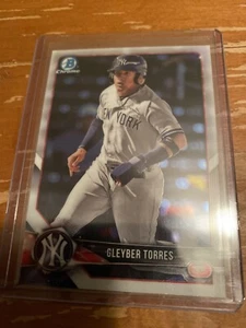 2018 Bowman Chrome Gleyber Torres NY Yankees BCP100 🇺🇸 ⚾️ - Picture 1 of 5