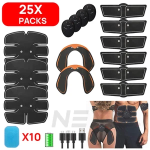 25x USB EMS Muscle Stimulator Training Gear Ultimate Hip Trainer Body Exercise - Picture 1 of 13