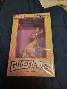 MARVEL COMICS DIAMOND SELECT GALLERY GWENPOOL PVC DIORAMA FIGURE NEW 2017 - Picture 1 of 9