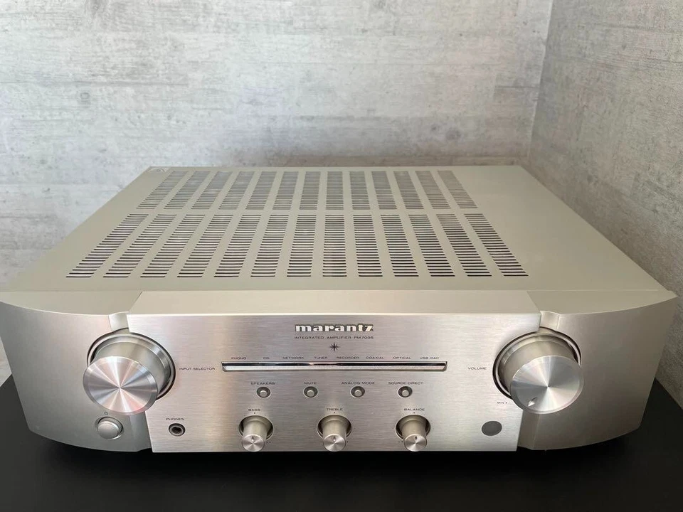 MARANTZ PM7005 Pre-Main Amplifier Silver Very Good - Image 1 of 4
