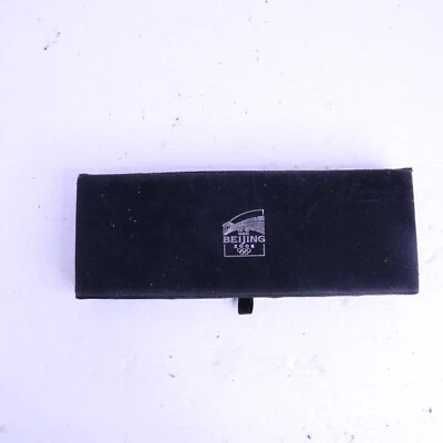 NBC issued Beijing 2008 Olympic Pin Set Original Empty Case Only (No Pins) - Image 1 of 4