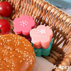 1/4Pcs Mini Sauce Ketchup Box Portable Small Salad Dressing Container Bento Bo w