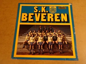 FOOTBALL VOETBAL BLUE VINYL LP / S.K. BEVEREN - Imagen 1 de 2