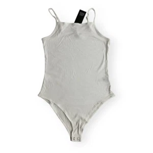 Wild Fable Spaghetti Strap BodySuit White Medium - Picture 1 of 2