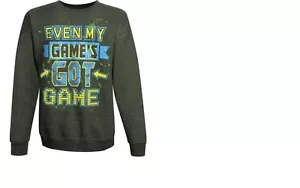 Hanes Boys' ComfortBlend® EcoSmart® Got Game Crewneck Sweatshirt FREE SHIPPING - Picture 1 of 2
