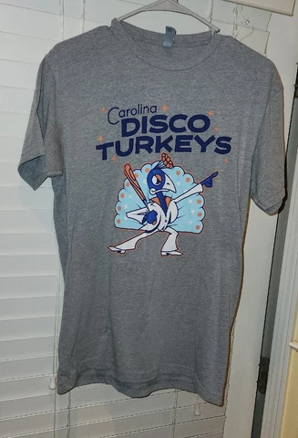 CAROLINA DISCO TURKEYS adult medium t shirt Cover