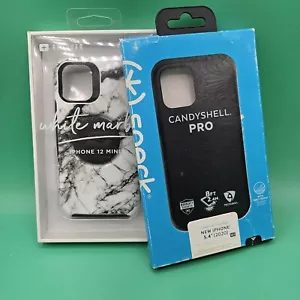 Speck Products CandyShell Pro iPhone 12 Mini Case & Recover Marble Case Pop NEW - Picture 1 of 3