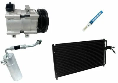 NEW RYC AC Compressor Kit With Condenser AE82A-N Fits Ford F-150 4.2L 1997 1998 - Image 1 of 4