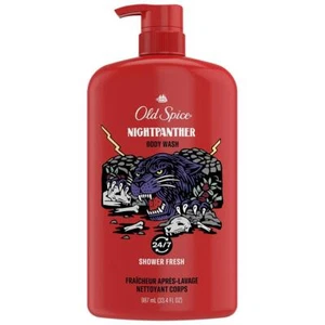 Old Spice Night Panther Body Wash Shower Fresh 987ml - Picture 1 of 2