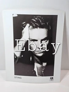 STING - The Police 8x10 - Picture 1 of 1