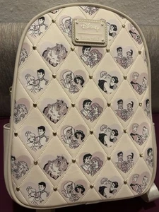 Loungefly Disney Princess Rucksack Couples Arielle Die Schöne & das Biest etc. - Bild 1 von 5