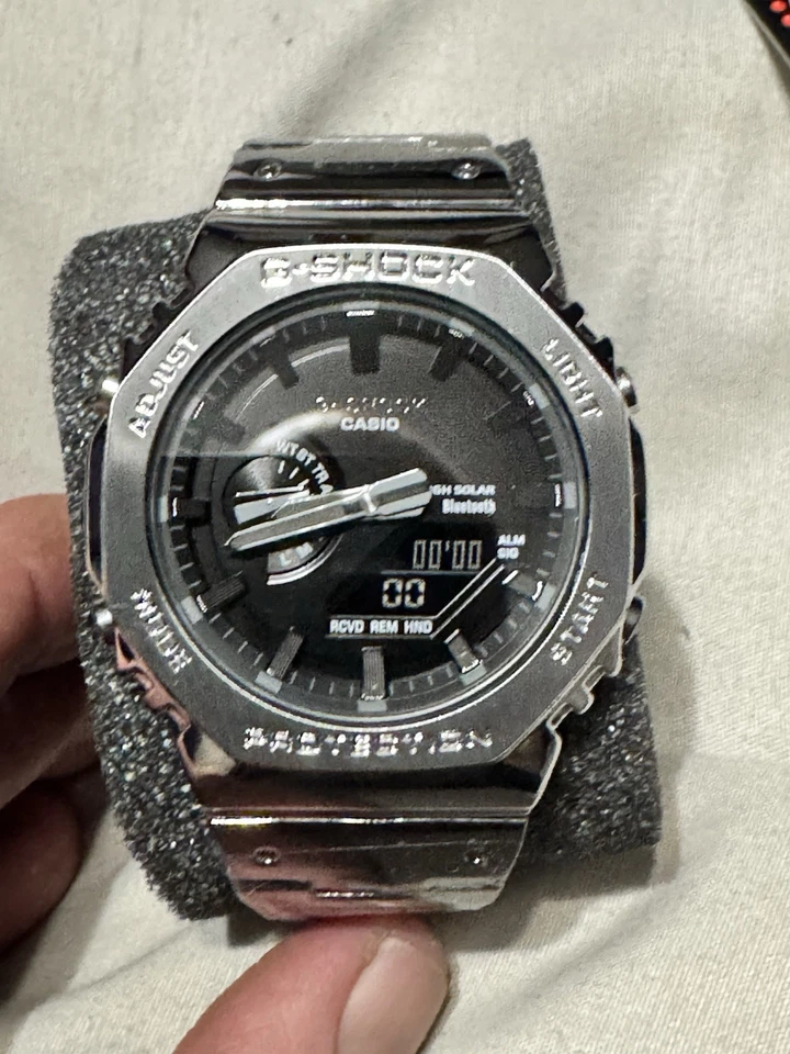 G Shock Watch In Stainless Steel. Brand New In Box. 100% Authentic - Image 1 of 4