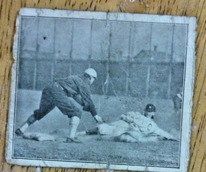 1912 Hassan T202 Harry Lord con Joe senza scarpe che scorre nella sezione centrale originale - Foto 1 di 3