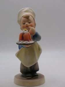 Vintage Hummel (Goebel) "Baker" #128 - Adorable Boy Tasting Cake - Picture 1 of 8