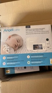 Angelcare AC25 Baby Monitor Video Audio Sensore Movimento Neonato Wireless HD - Foto 1 di 10