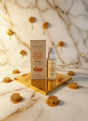 Lanocreme-Active Manuka Honey Nourishing Face Serum 50ml NEW - Image 1 of 4