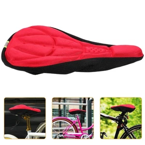 Copricuscino Silicone Mountain Bike Spugna Spessa 3D Misura Universale (Rosso) - Foto 1 di 18