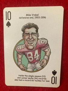 Mike Vrabel 1993-1996 Ohio State Buckeyes Playing / Trading Card - Picture 1 of 4