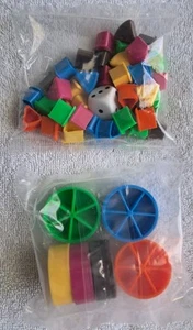 Trivial Pursuit 20th Anniversary Edition Player and Pie Slices New Pieces SEALED - Picture 1 of 3