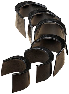 Pro Series 3ö Gummi Tascheneinlagen (6er Set) schwarz - Bild 1 von 1