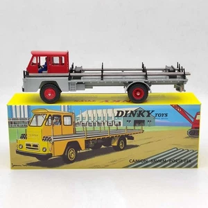 Atlas Dinky Toys 885 CAMION SAVIEM S7 PORTE-FER Anillo Hierro Diecast Modelos Coche - Imagen 1 de 9