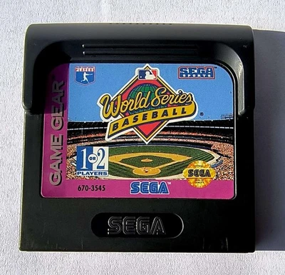 World Series Baseball Sega Game Gear Cartridge Only - Image 1 of 4