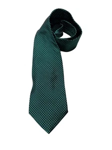Corbata de seda con estampado verde y azul Ralph Lauren - Imagen 1 de 4